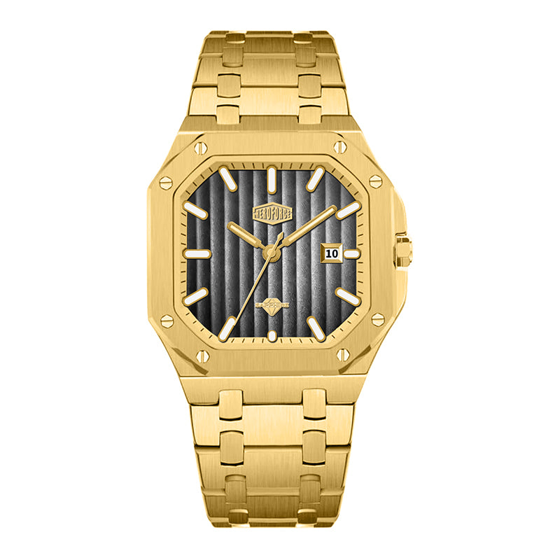 HeroForce 5025B – Ribbed Dial & Sapphire Glass Martino Valenti