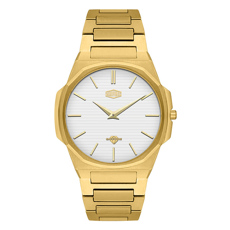 HeroForce 5037A – Luxury Octagonal Watch with Textured Dial Martino Valenti