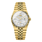 HeroForce 5036B - Ocean Wave – Arabic Dial Watch with Fluted Bezel Martino Valenti
