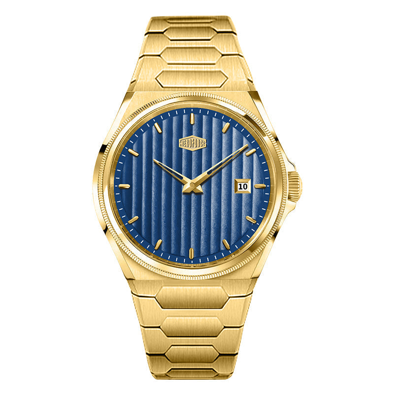 HeroForce 5012 - Luxury Men’s Watch with Pleated Style Dial Martino Valenti