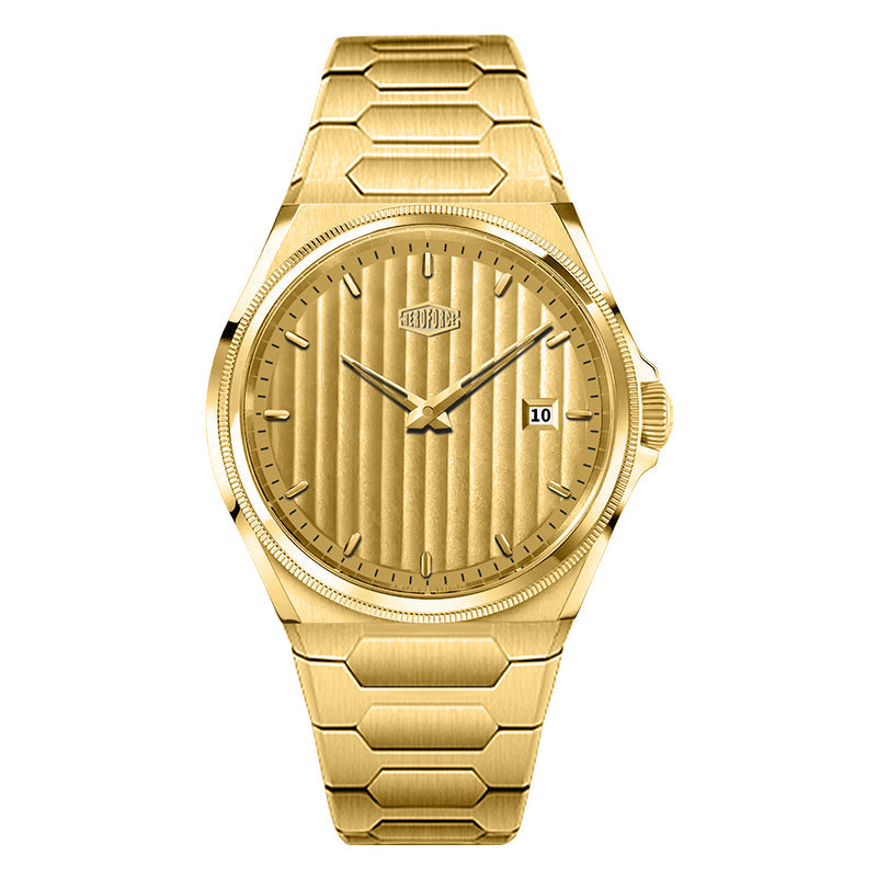 HeroForce 5012 - Luxury Men’s Watch with Pleated Style Dial Martino Valenti