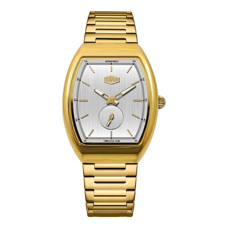 HeroForce 5023A – Luxury Octagonal Watch - Horizontal Textured Dial & Sapphire Glass Martino Valenti