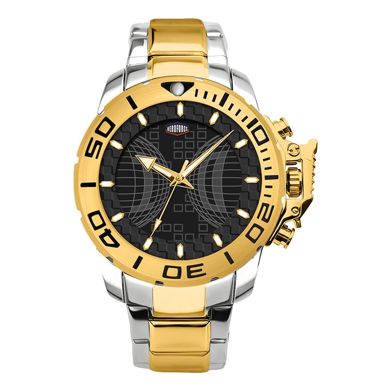 HeroForce 5004 – Men’s Bold Stainless Steel Watch Martino Valenti