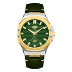 HeroForce 5033B - Luxury Men's Analog Wrist Watch – Leather Strap Martino Valenti