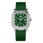 HeroForce 5051P – Men’s Square Business Watch with Multi-Faceted Bezel and Date Martino Valenti