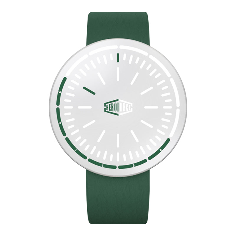 HeroForce 5003P - Cyber Aura – Avant-Garde Analog Watch with Silicon Strap Martino Valenti