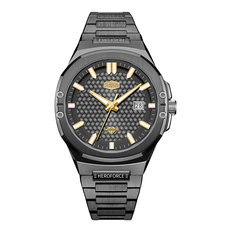 HeroForce 5033S – Luxury Industrial Watch - Texture Dial Martino Valenti