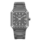 HeroForce 5045 - Square Case Analog Watch for Daily Wear Martino Valenti