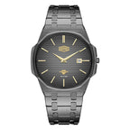 HeroForce 5040B – Men’s Octagonal Bezel Watch with Textured Dial Martino Valenti