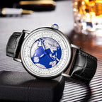 LIGE Quartz Man Watch Leather Fashion Luxury Watch for Men Military Casual Sports Outdoor Waterproof Wristwatch Reloj Hombre New Martino Valenti