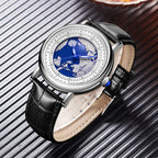 LIGE Quartz Man Watch Leather Fashion Luxury Watch for Men Military Casual Sports Outdoor Waterproof Wristwatch Reloj Hombre New Martino Valenti
