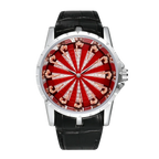New Fashion Men's Watch with Creative Skull Design, Leather Strap, Elegant Wristwatch, Perfect Birthday or Anniversary Gift for Husband, Boyfriend, Friend Martino Valenti