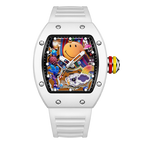 VIBELIX – Men’s Designer Art Dial Watch with Sport Strap Martino Valenti