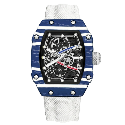 NYZARO – Skeleton Tonneau Sport Watch GIORGIO MARENO
