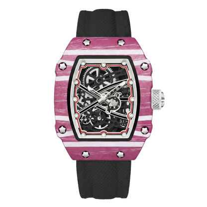 NYZARO – Skeleton Tonneau Sport Watch GIORGIO MARENO