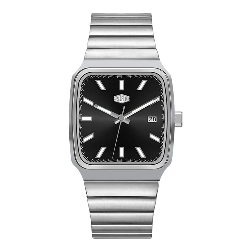 HeroForce 5002B - Men’s Analog Watch – Square Dial with Date Window Martino Valenti