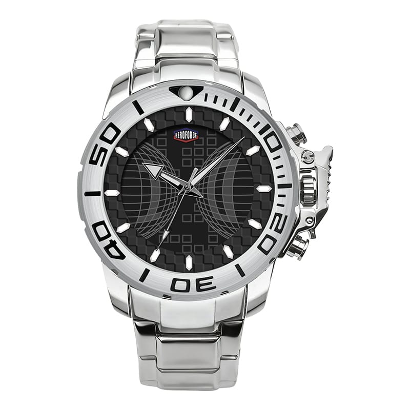 HeroForce 5004 – Men’s Bold Stainless Steel Watch Martino Valenti