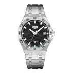 HeroForce 5043 – Men’s Octagonal Bezel Watch with Wave Textured Dial Martino Valenti