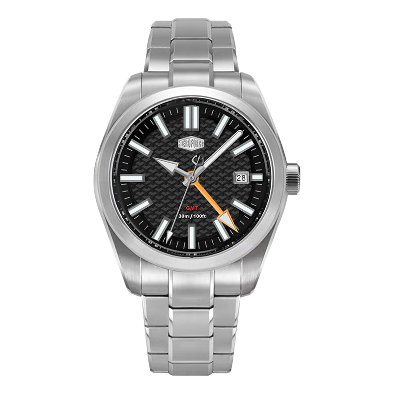 HeroForce 5031 – Luxury Square Analog Watch with Sapphire Glass & Date Display Martino Valenti