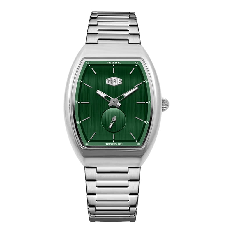 HeroForce 5023A – Luxury Octagonal Watch - Horizontal Textured Dial & Sapphire Glass Martino Valenti