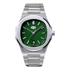 HeroForce 5046 – Luxury Analog Watch with Sunray Dial & Tapered Link Bracelet Martino Valenti
