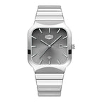 HeroForce 5055GL - Luxury Square Analog Watch with Sapphire Glass & Date Display Martino Valenti