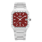 HeroForce 5045 - Square Case Analog Watch for Daily Wear Martino Valenti