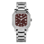 HeroForce 5051S – Men’s Geometric Analog Watch with Textured Dial Martino Valenti