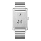 HeroForce 5035S – Jump-Hour Rectangle Watch with Integrated Cylindrical Bracelet Martino Valenti