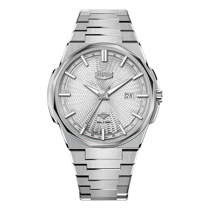 HeroForce 5053A – Luxury Mechanical-Style Watch with Octagonal Bezel Martino Valenti