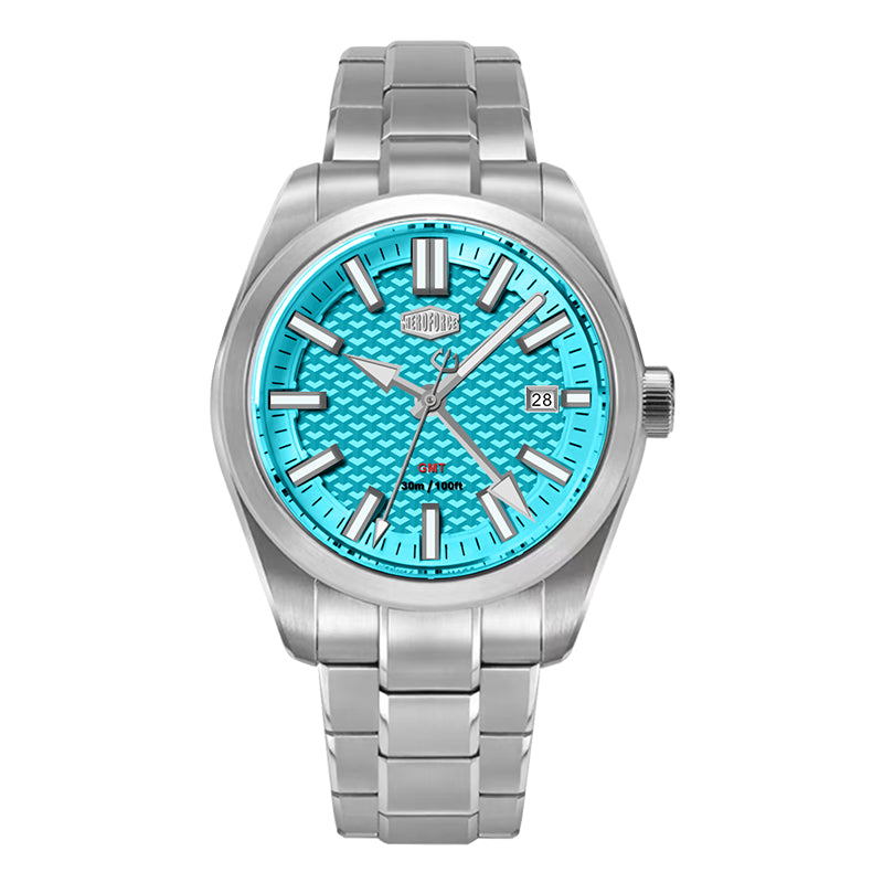 HeroForce 5031 – Luxury Square Analog Watch with Sapphire Glass & Date Display Martino Valenti