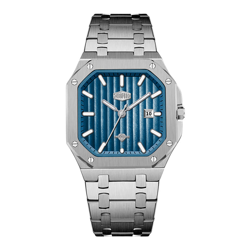 HeroForce 5025B – Ribbed Dial & Sapphire Glass Martino Valenti