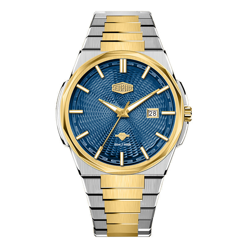 HeroForce 5053A – Luxury Mechanical-Style Watch with Octagonal Bezel Martino Valenti