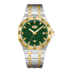 HeroForce 5043 – Men’s Octagonal Bezel Watch with Wave Textured Dial Martino Valenti