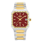HeroForce 5045 - Square Case Analog Watch for Daily Wear Martino Valenti