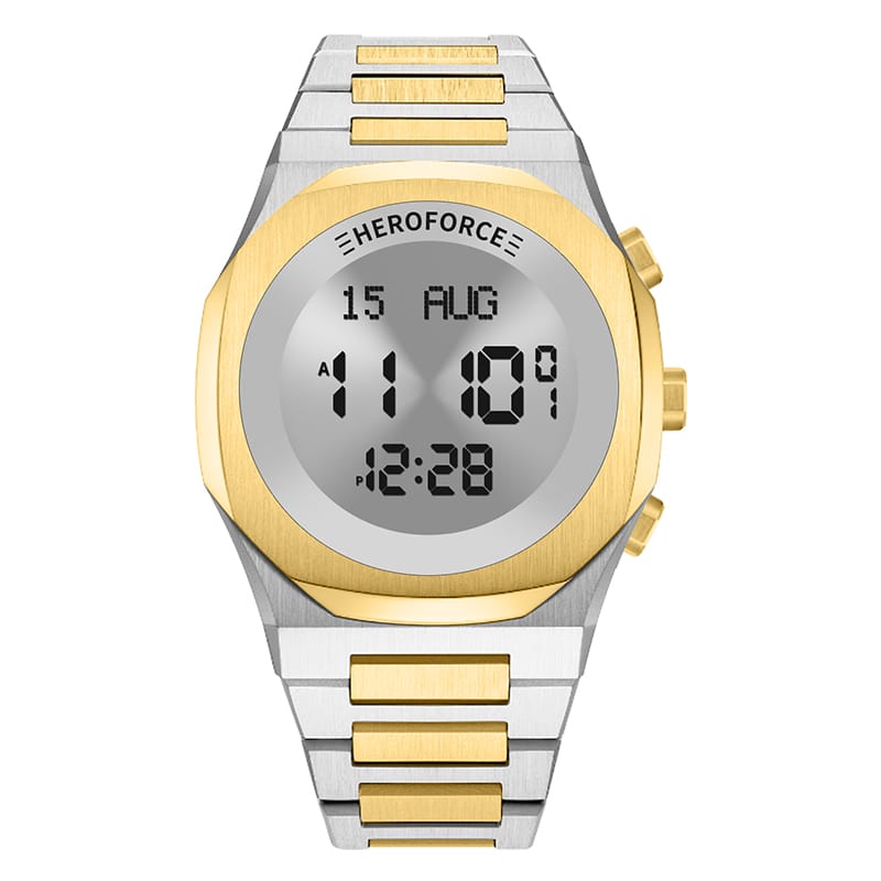 HeroForce 5013 - Stylish Men’s LED Watch – Minimal Digital Face Martino Valenti