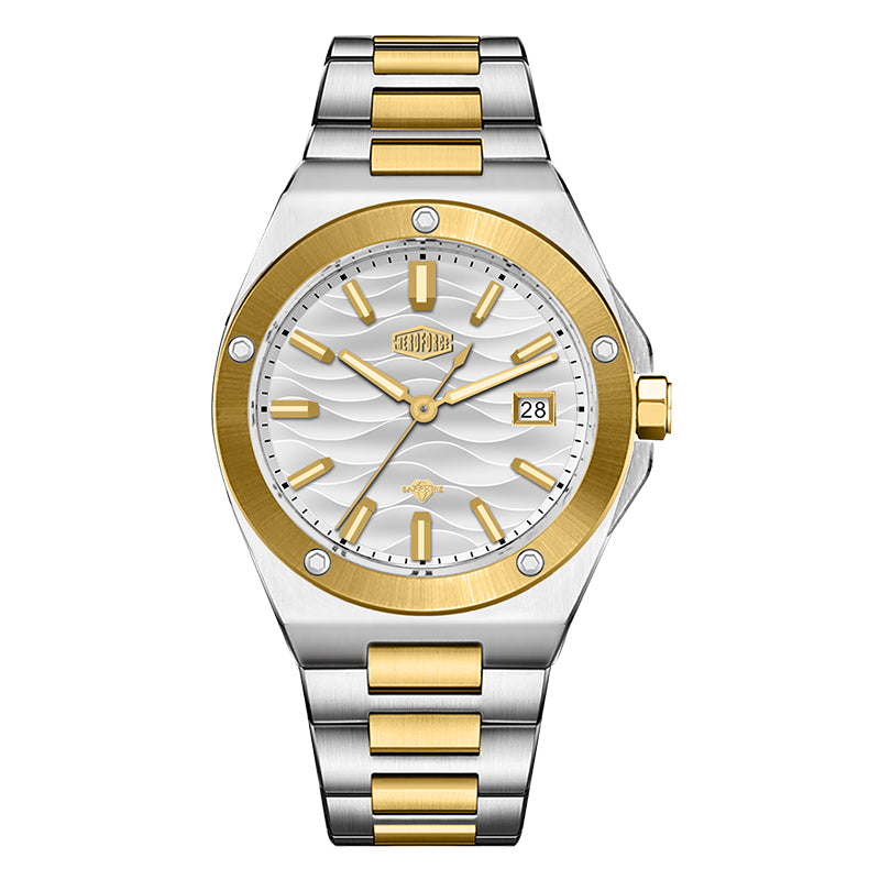 HeroForce 5039 – Luxury Watch - Wave Textured Dial & Sapphire Glass Martino Valenti