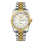 HeroForce 5083 – Luxury Analog Watch with Fluted Bezel & Sunburst Ripple Dial Martino Valenti