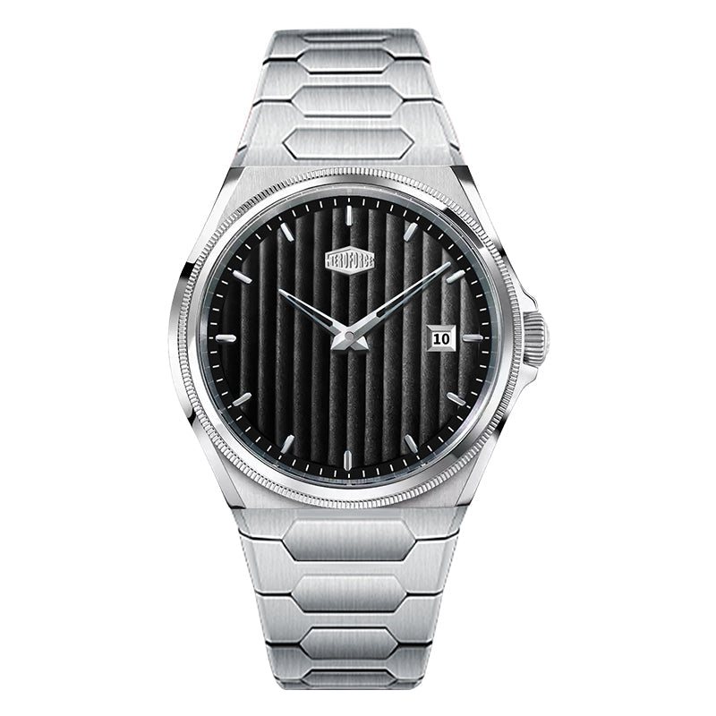 HeroForce 5012 - Luxury Men’s Watch with Pleated Style Dial Martino Valenti