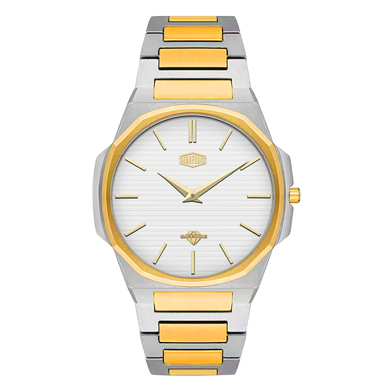 HeroForce 5037A – Luxury Octagonal Watch with Textured Dial Martino Valenti