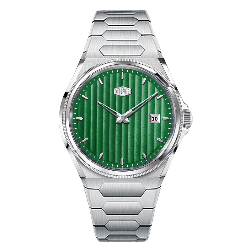 HeroForce 5012 - Luxury Men’s Watch with Pleated Style Dial Martino Valenti