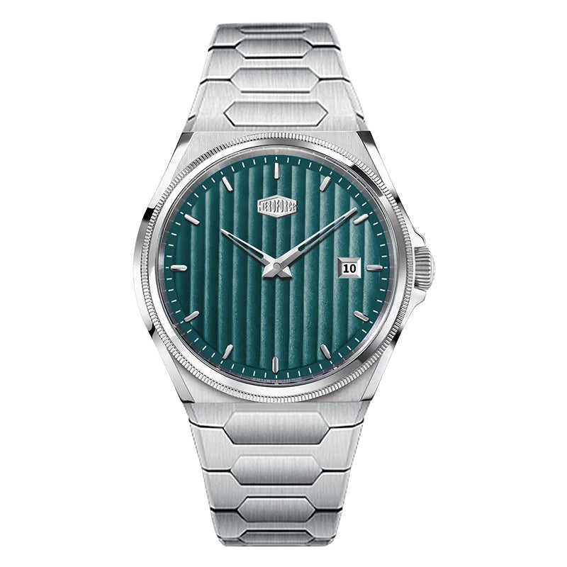 HeroForce 5012 - Luxury Men’s Watch with Pleated Style Dial Martino Valenti