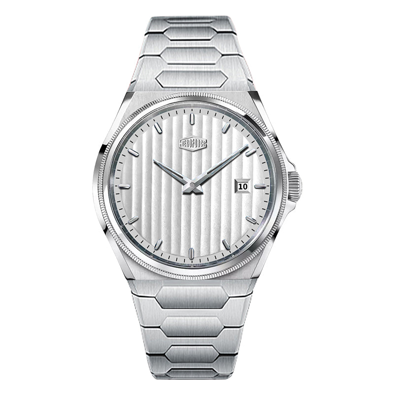 HeroForce 5012 - Luxury Men’s Watch with Pleated Style Dial Martino Valenti