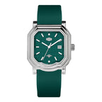 HeroForce 5051P – Men’s Square Business Watch with Multi-Faceted Bezel and Date Martino Valenti