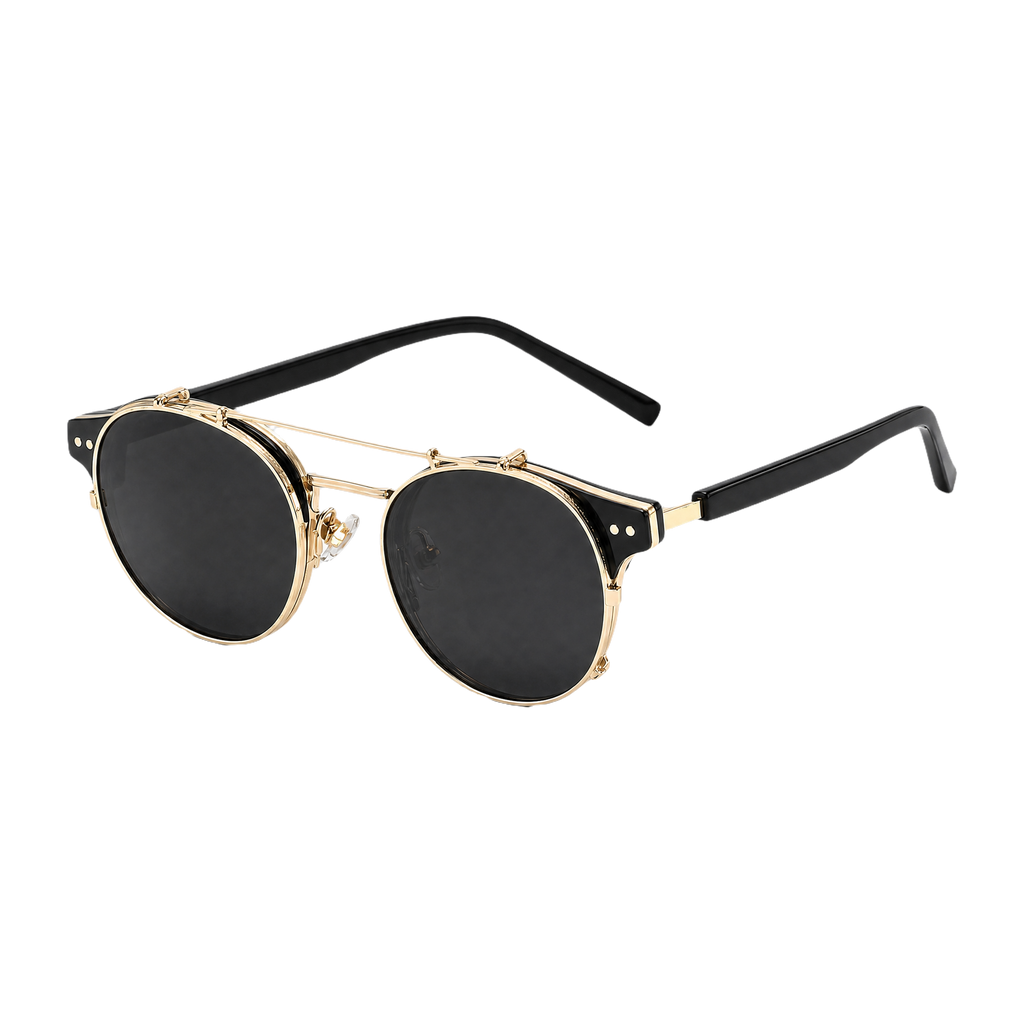 MV Falcon — Browline Sunglasses Gold Black