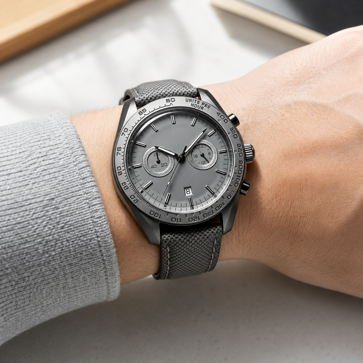 ASHVARN on wrist