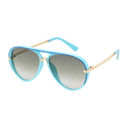 MV Gradient Pilot No.02 — Sunglasses Blue green gradient