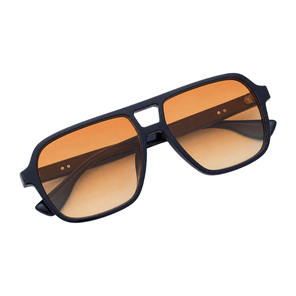 MV Retro — Oversized Square Sunglasses folded