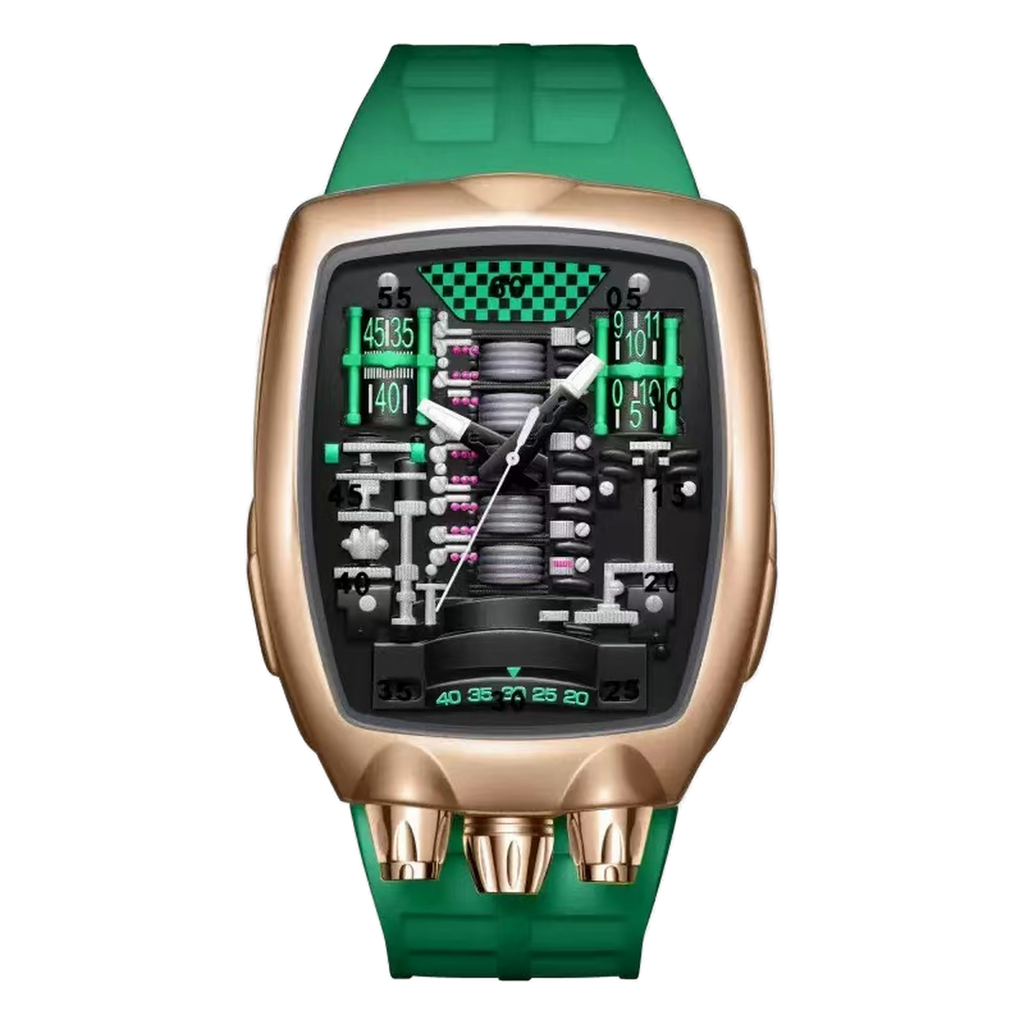 TORVEX Rose Gold / Green