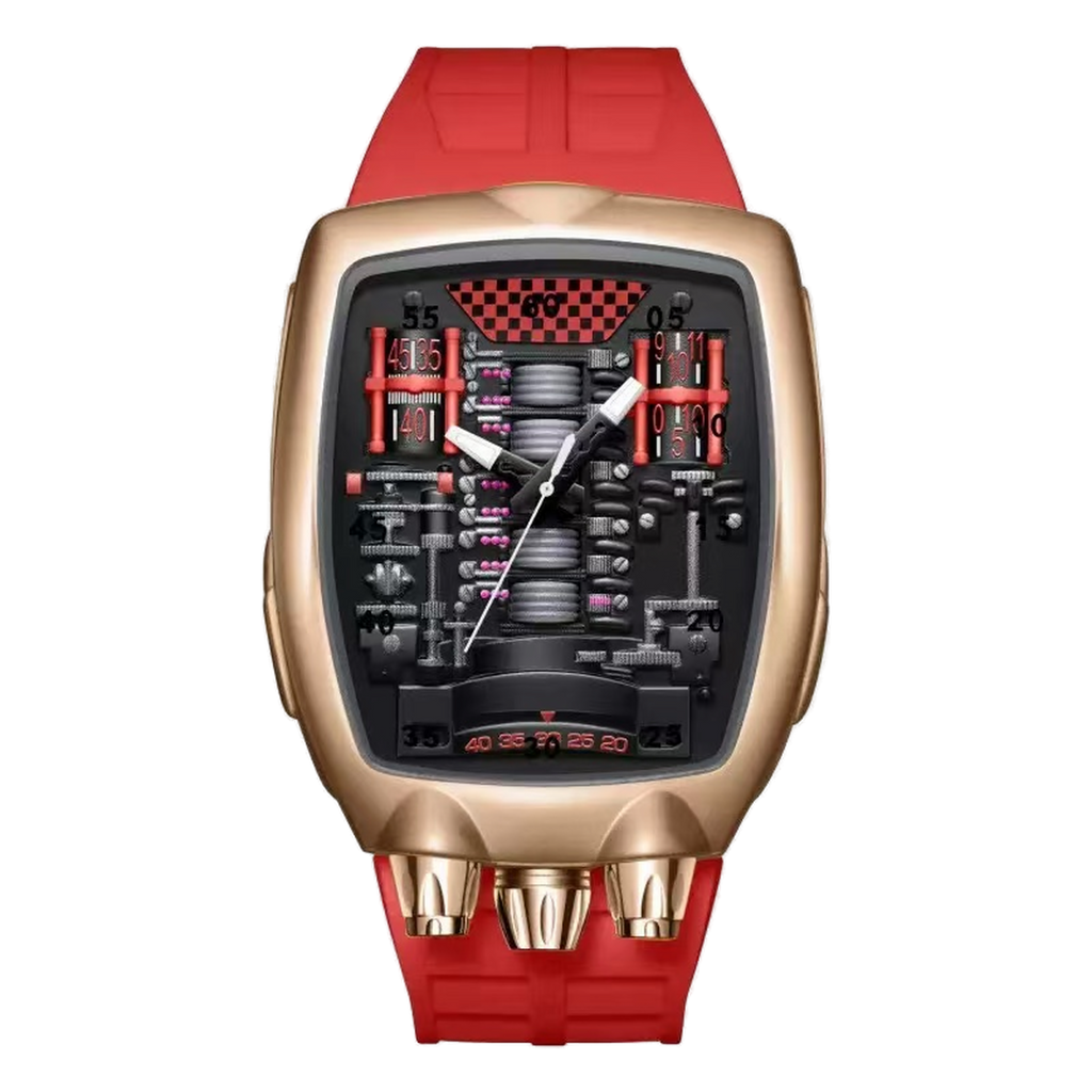 TORVEX Rose Gold / Red